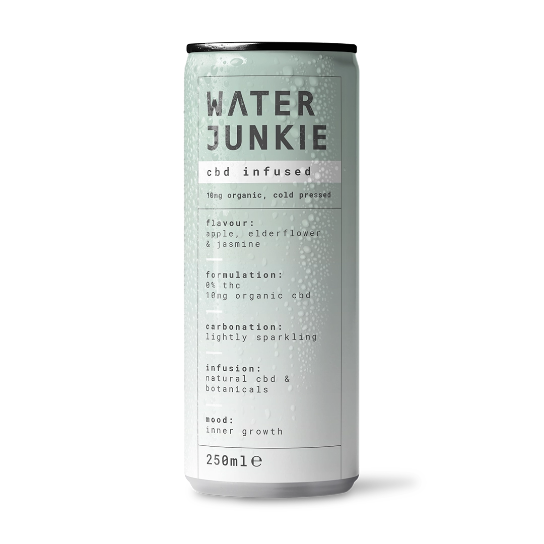 Water Junkie Apple, Elderflower & Jasmine 12 Pack