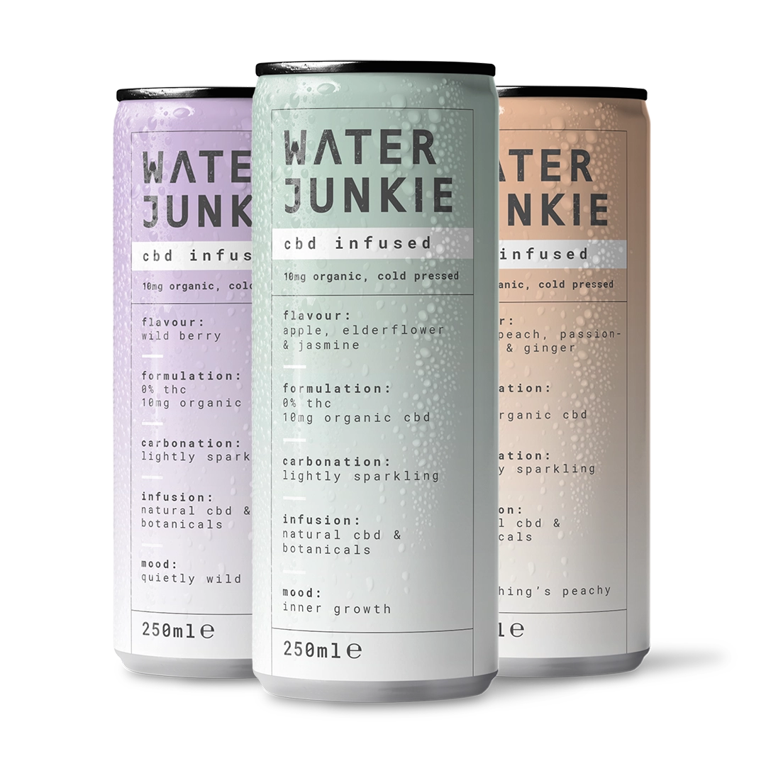 Water Junkie Apple, Elderflower & Jasmine 4 Pack